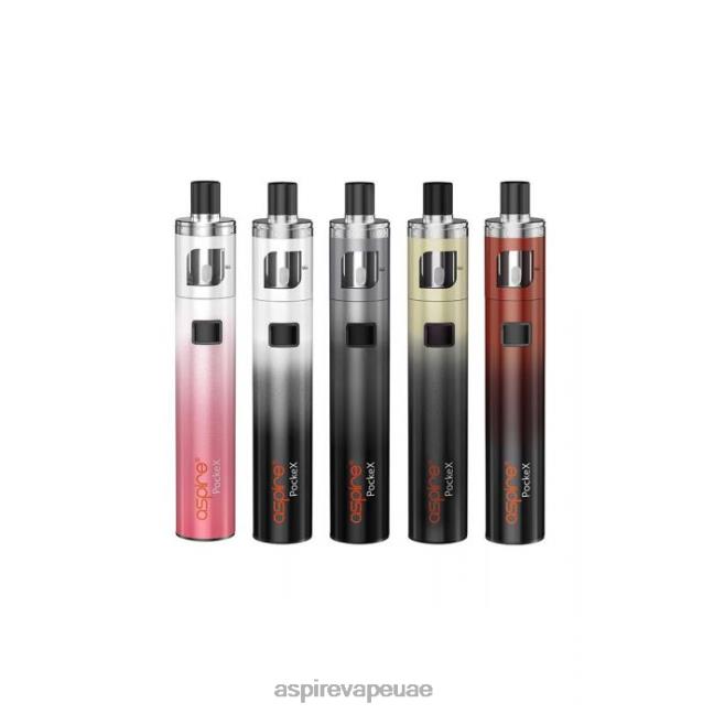 Aspire Pockex مجموعة طبعة الذكرى السنوية التدرج الأحمر Aspire vape amazon HZ6PF120